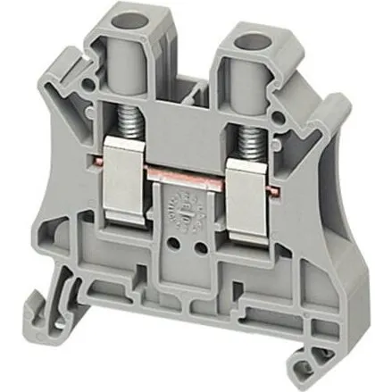 Genmgkle OPUS® 66 6mm² Grå Gennemgangsklemme
