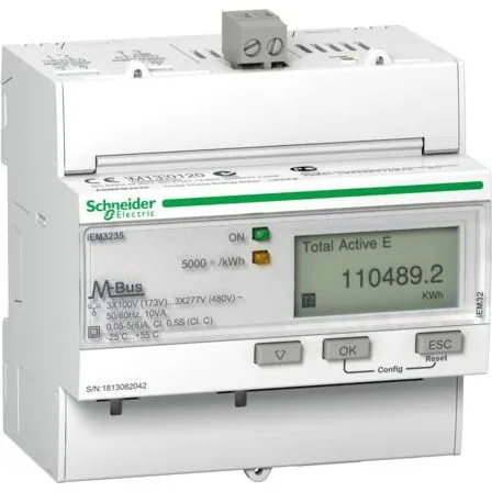 Schneider Electric Kwh-måler 400V 3P+N CT MBUS MID