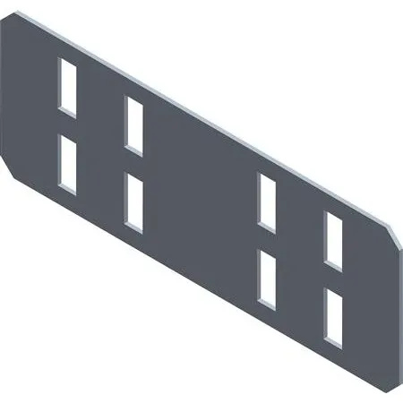 Zinc+ Samlebeslag 60Hx1,5mm 150mm