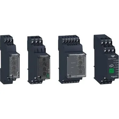 Schneider Electric Zelio RM22 Målerelæ 2C/O 0,25-1 MΩ 24-240 VAC/DC