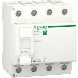 Schneider Electric Resi9 XP 4P 63A 30mA HPFI Fejlstrømsafbryder