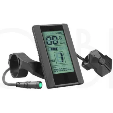 Bafang C965 LCD-display (UART/HIGO) til BBS01/BBS02/BBSHD