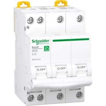 Schneider Electric Resi9 XP 3P+N C10A 6kA MCB