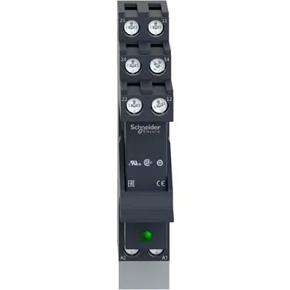 Schneider Electric Zelio RSB 2C/O 8A 12VDC med diode