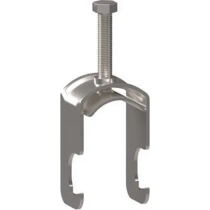Wibe Kabelklemme ARX1-36 Zink+ til enkelt kabel, korrosionklasse C4