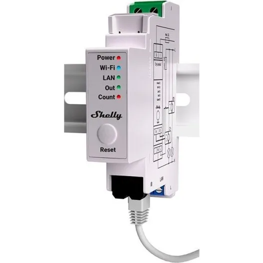 Shelly Pro EM 50A - Smart Energimåler 50A