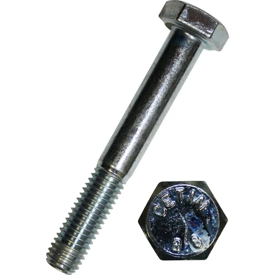 Elfz Stålbolt M16x65mm Elfz SW24 U/Møt DIN931