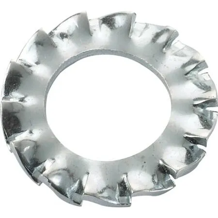 Tandskive 10 mm DIN 6798 AZ Elf, elforzinket