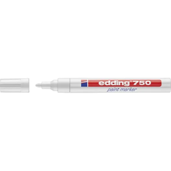 Edding 750 Hvid Permanent Marker 2-4 mm