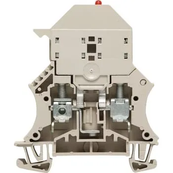 Weidmüller Sikringsklemme WSI 6/LD 10-36V DC/AC 6.3A beige