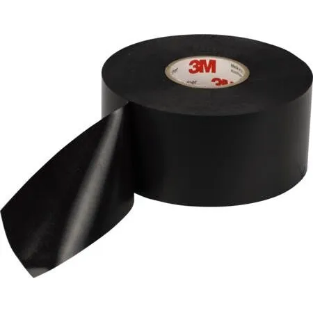 3M Scotch 50 PVC Tape 50,8x30,48 mm, Sort