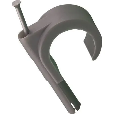 Plugclip 19-22mm Grå Med Søm