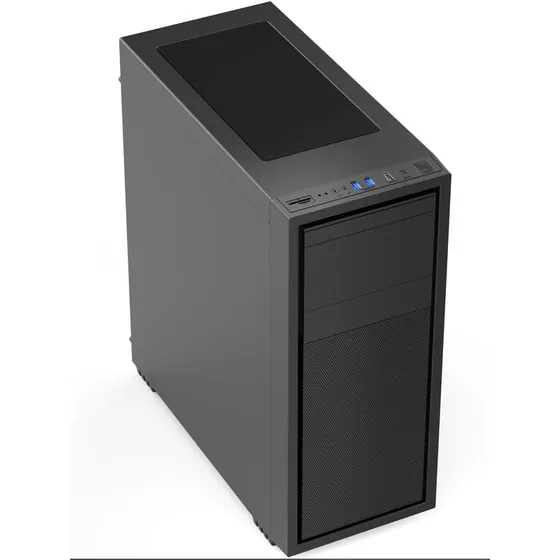 Gembird Fornax K500 Midi Tower, Sort