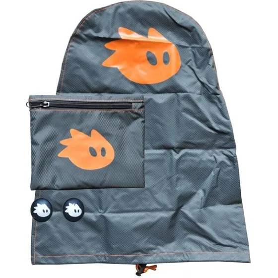 Thule Yepp Mini regnovertræk, grå med orange logo