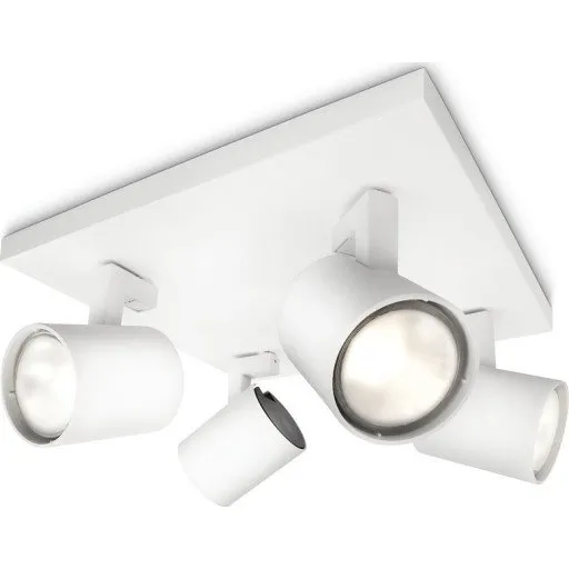 Philips myLiving Runner spotlampe, hvid, 4 spots
