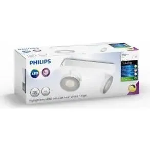 Philips Clockwork LED spot 2x5W hvid