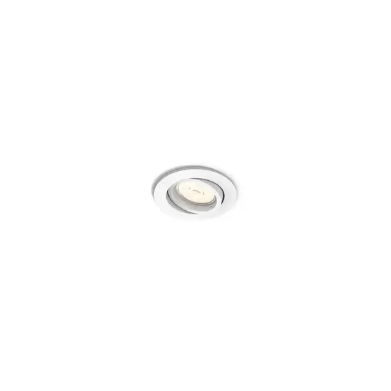 Philips Enneper Indbygningsspot, Hvid, Rund