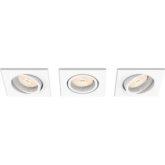 Philips Donegal indbygningsspotlys 3xNW hvid 230V