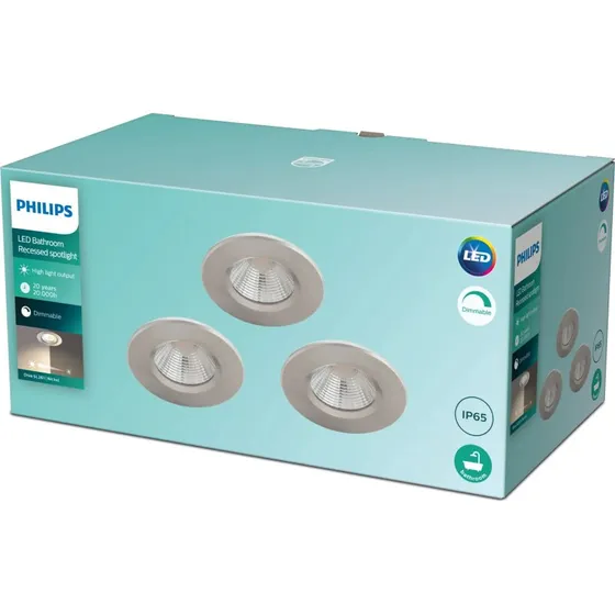 Philips Dive SL261 RD 070 5.5W 27K Nikkel 3-pak