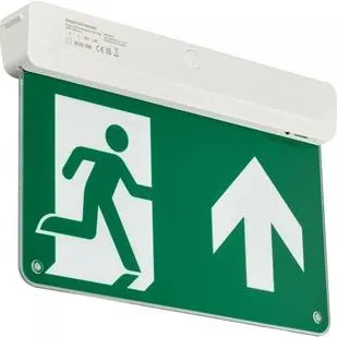EM159C WL/CM Exit Sign M3 ELP UP Hvid