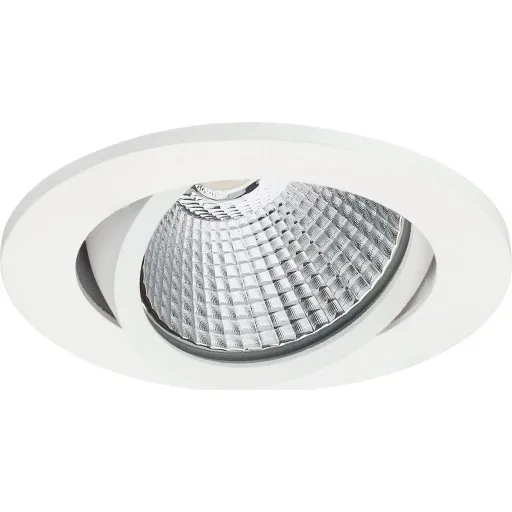 Philips Ledinaire ClearAccent indbygningsspot, kipbar, hvid