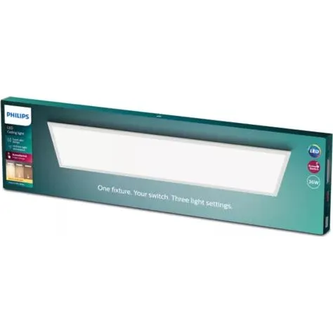 Philips SceneSwitch LED Panel 36W 120x30 cm 2700K Dæmpbar