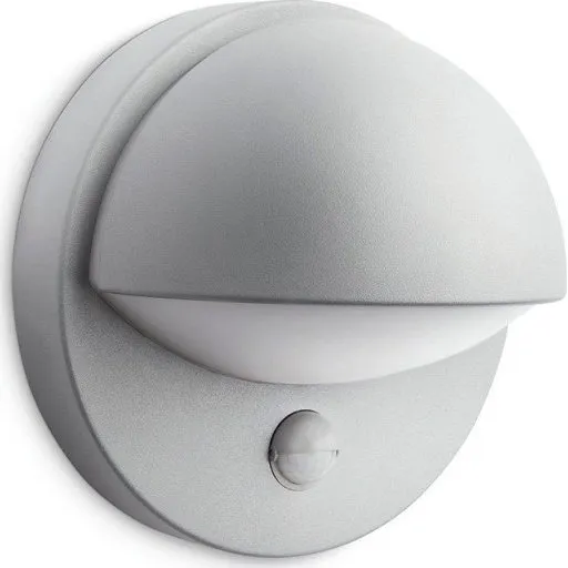 Philips June Væglampe Grå 1x42W 230V med Sensor
