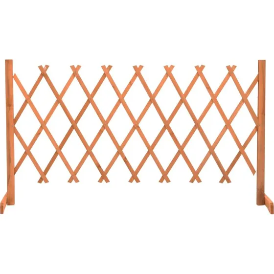 vidaXL Espalier 150x80 cm fyrretræ orange