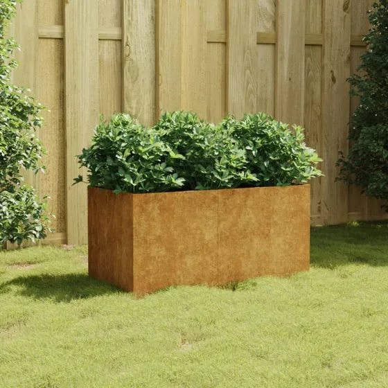 Cortenstål Plantekasse 80x40x40 cm