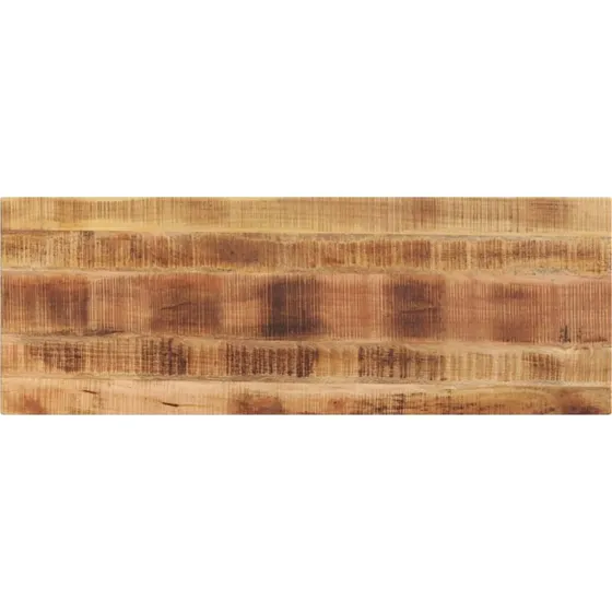 vidaXL bordplade 140x50x3,8 cm massivt ru mangotræ
