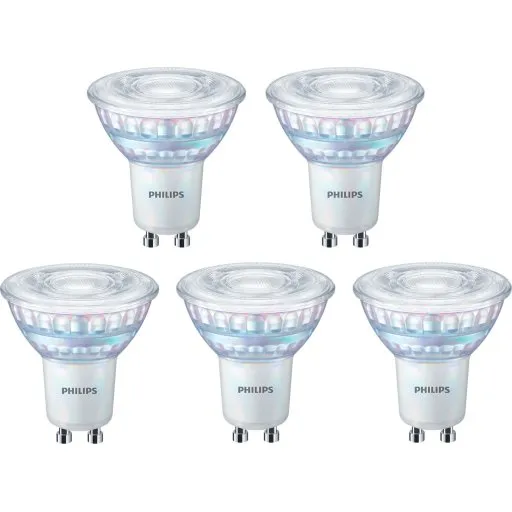 Philips MASTER Value GU10 3,7-50W 3000K 5-pak