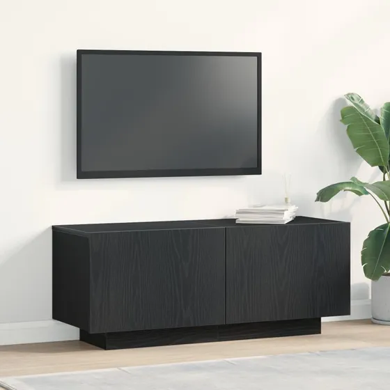 Ege Sort Tv-Skab 100x35x40 cm