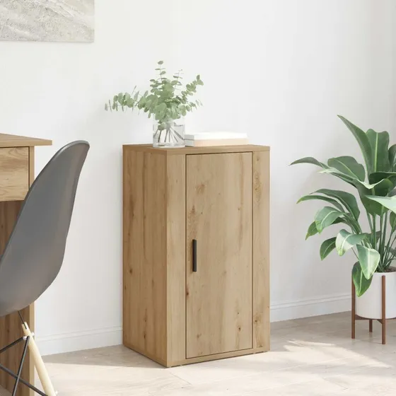vidaXL Sideboard Artisan Egetræ 40 x 33 x 70 cm