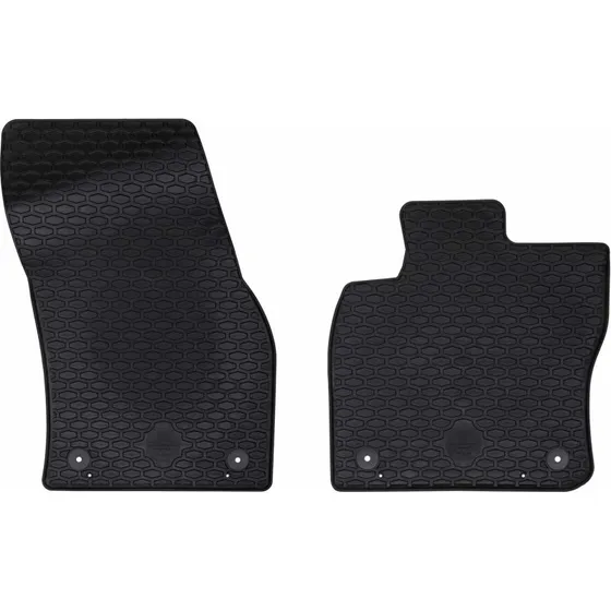 vidaXL Bilmåtte 2 pcs Sort til VW CADDY 2020- Gummi