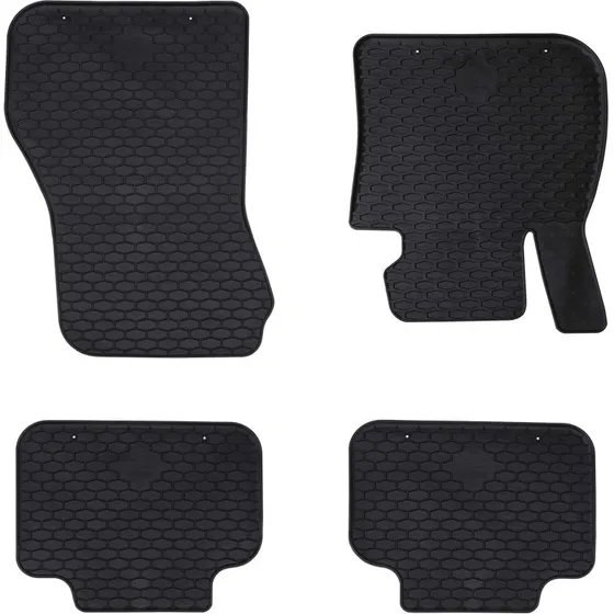 vidaXL Bilmåtte 4 pk Sort TPE til BMW 1er F52, 2er F45, X1 F48, X2 F39