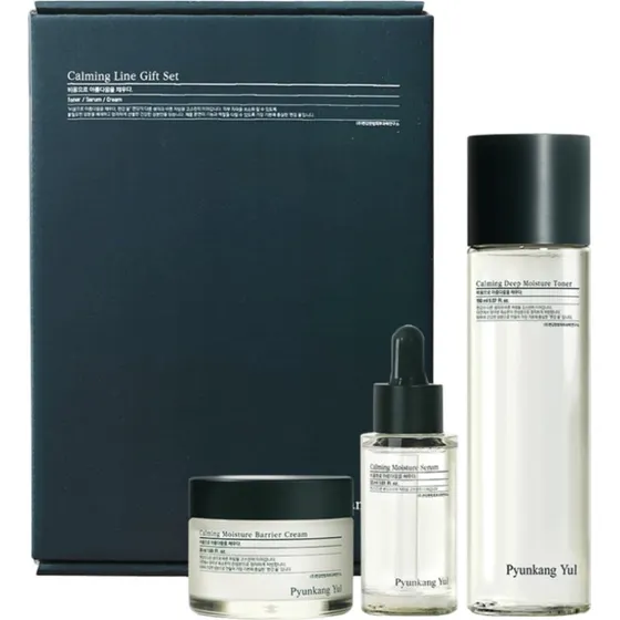 Pyunkang Yul Calming Line Gift Set (150 ml Toner, 30 ml Serum, 50 ml Creme)