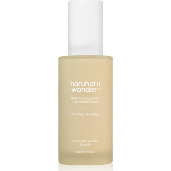 Haruharu Wonder Sort Ris Hyaluronisk Anti-Rynke Serum 50 ml