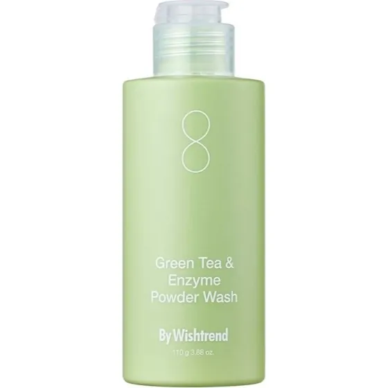 By Wishtrend Grøn te & Enzyme Pulvervask 110g