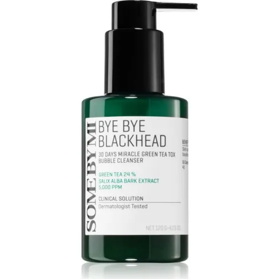 Some By Mi Bye Bye Blackhead 30 Days Miracle Green Tea Tox Bubble 120g