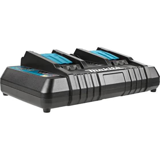 Makita DC18RD 2-port hurtiglader til Li-Ion batterier