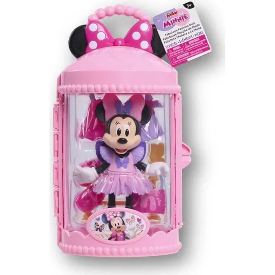 Disney Junior Minnie Fabulous Fashion Doll 15 cm