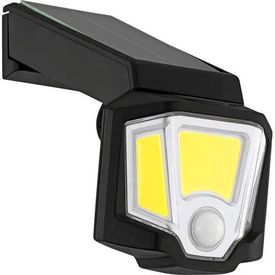 EGLO Solcelle Væg LED Sort 48835
