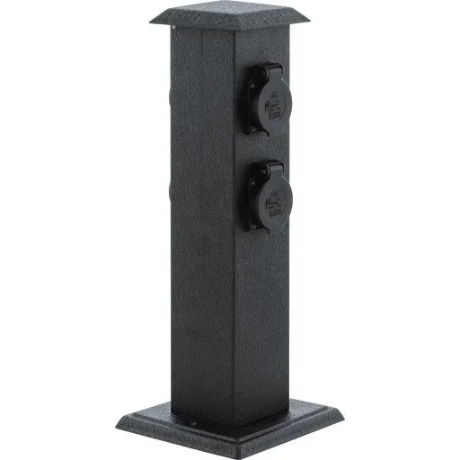 Eglo PARK 4 Stik Søjle 4L Sort