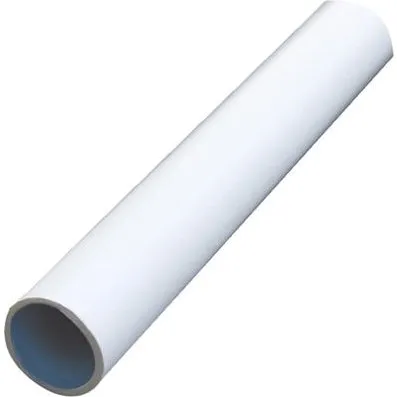 Hvid halogenfri plastrør 16mm 320N 3m