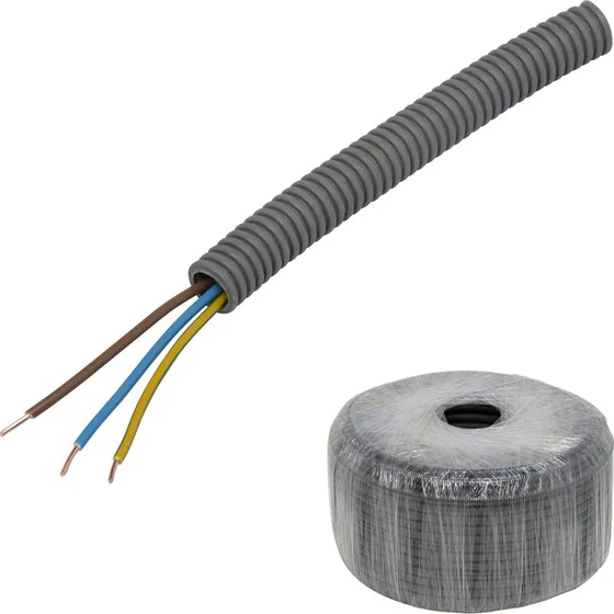 Flexrør 16mm eq med 3G1,5 mm² CPR Dca HF