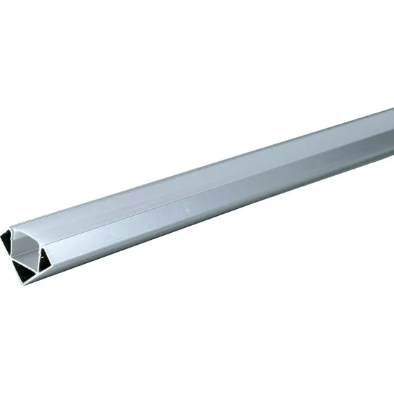 LED Alu Profil-Hjørne 18x18 Al, 2m