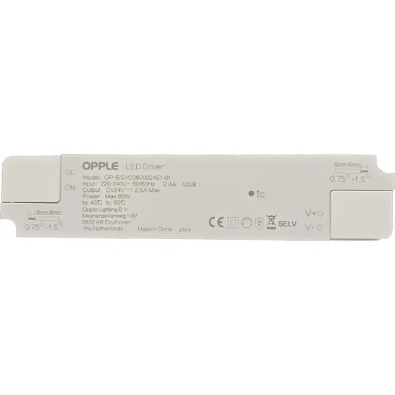 Led-Strip Driver 24V-60W, IP20, 24V DC, 60W