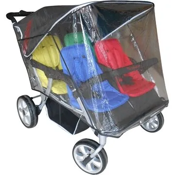 TRILLE Quadro transparent regnslag til 4 børn