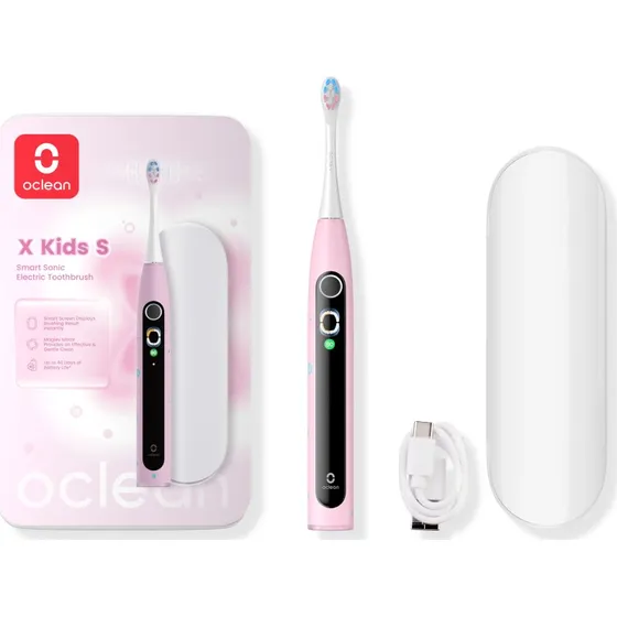 Oclean X Kids Set Lyserød/Hvid