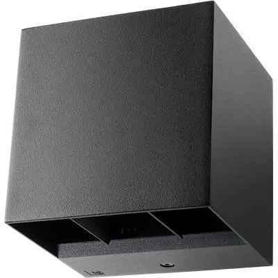 Artes Mini Black 2700K 380lm, pulverlakeret aluminium